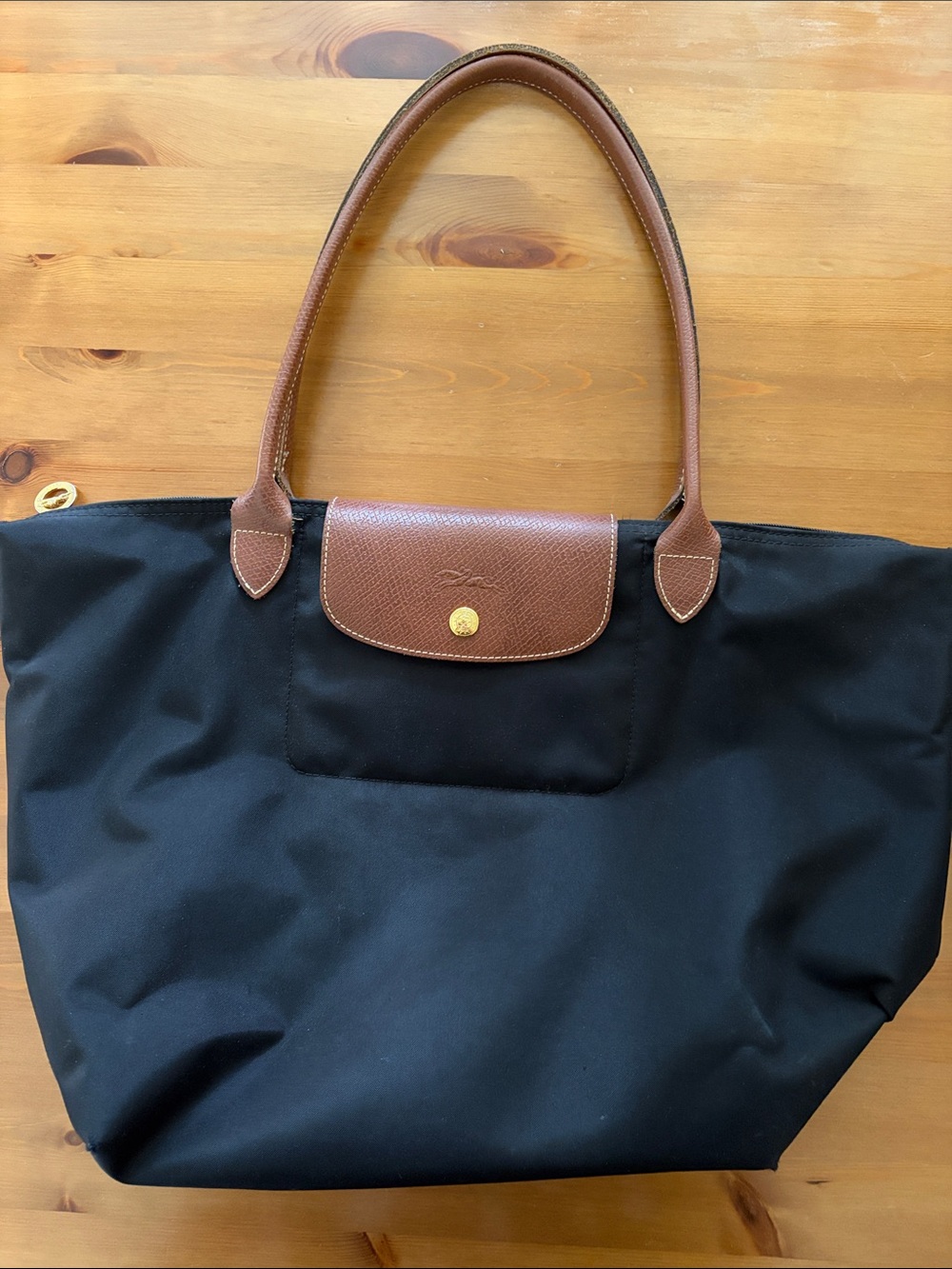 Black Longchamp Le Pliage